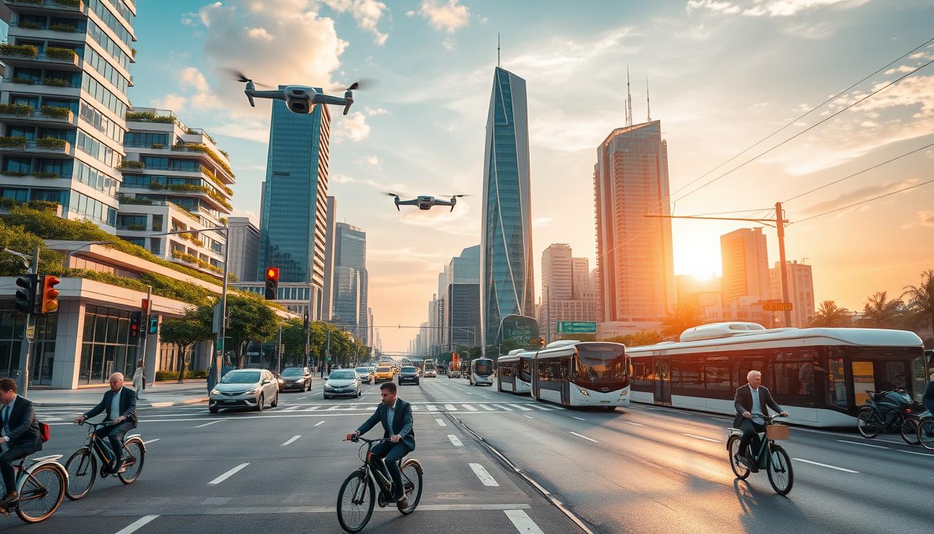 O futuro das cidades inteligentes e da mobilidade urbana
